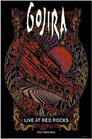 Poster do filme Gojira - Live at Red Rocks