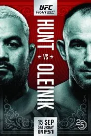 UFC Fight Night 136: Hunt vs. Oleinik movie poster