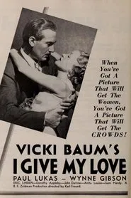 I Give My Love movie poster