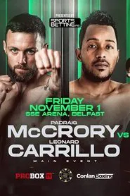 Padraig McCrory vs. Leonard Carrillo movie poster