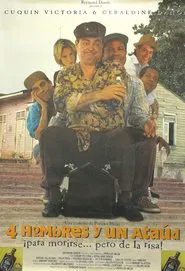 4 hombres y un ataud movie poster