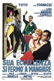 Poster do filme Sua Eccellenza si fermò a mangiare