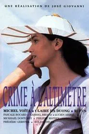 Crime à l'altimètre movie poster