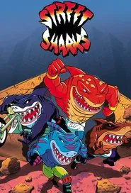 Street Sharks tv show poster