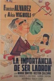 Poster do filme La importancia de ser ladrón