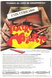 País cerrado, teatro abierto movie poster
