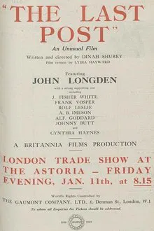 The Last Post movie poster