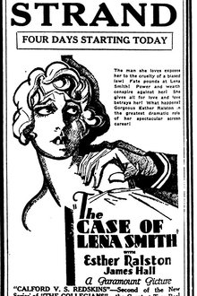 The Case of Lena Smith movie poster