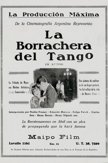 La borrachera del tango movie poster