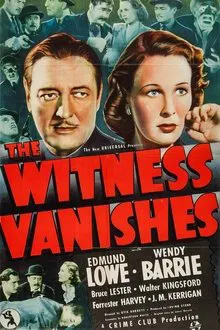 The Witness Vanishes movie poster