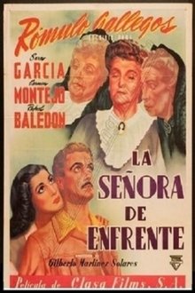 La señora de enfrente movie poster