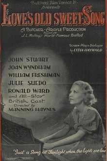 Love's Old Sweet Song movie poster
