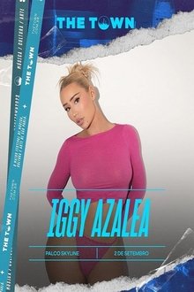 Iggy Azalea - The Town 2023 movie poster