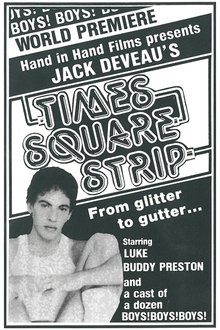 Times Square Strip movie poster