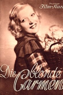 Die blonde Carmen movie poster