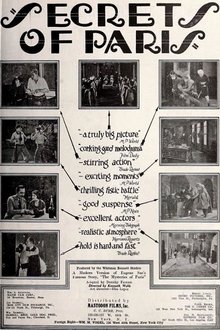 Secrets of Paris movie poster