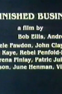 Unfinished Business movie poster