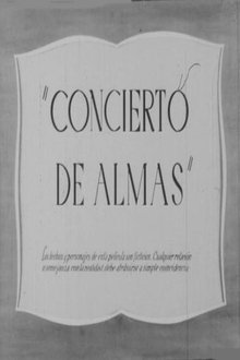 Concierto de almas movie poster
