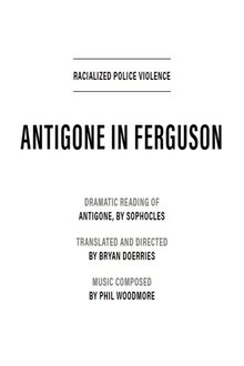 Antigone in Ferguson movie poster