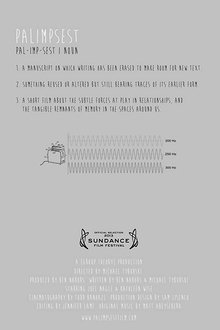 Palimpsest movie poster
