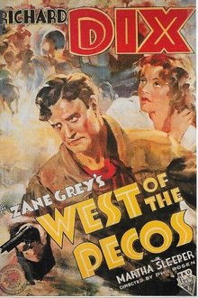 West of the Pecos movie poster