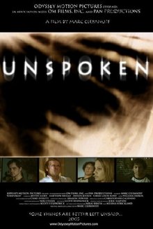 Unspoken movie poster