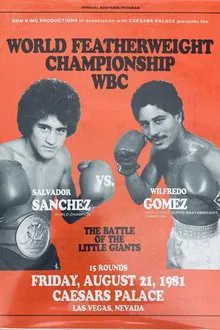 Salvador Sanchez vs. Wilfredo Gomez movie poster