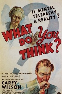 What Do You Think? movie poster