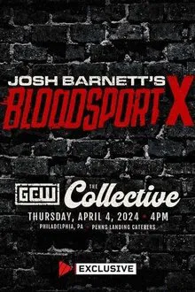 GCW Josh Barnett's Bloodsport X movie poster