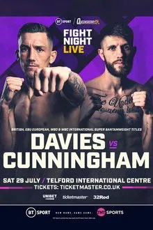 Liam Davies vs. Jason Cunningham movie poster