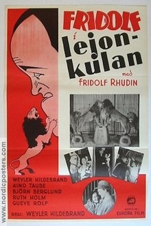 Fridolf i lejonkulan movie poster