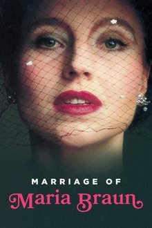 The Marriage of Maria Braun movie poster