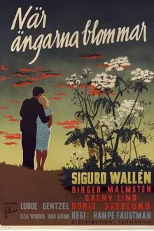 När ängarna blommar movie poster