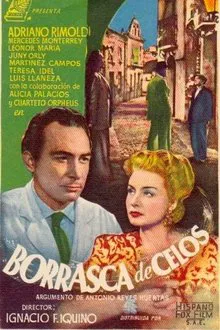 Borrasca de celos movie poster
