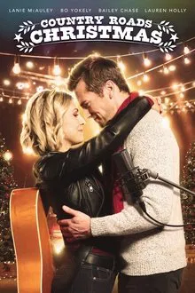 Country Roads Christmas movie poster