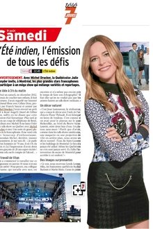 L'été indien tv show poster