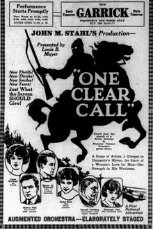 One Clear Call movie poster