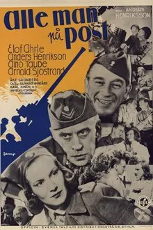 Alle man på post movie poster