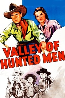 Valley of Hunted Men movie poster