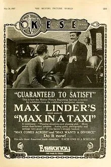 Max in a Taxi movie poster