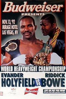 Evander Holyfield vs Riddick Bowe I movie poster