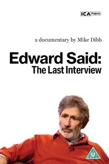 Edward Said: The Last Interview movie poster