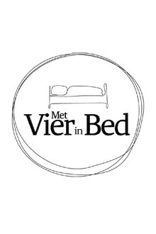 Poster da série Met vier in bed