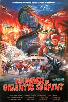 Thunder of Gigantic Serpent movie poster
