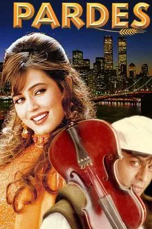 Pardes movie poster