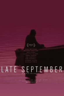 Late September movie poster