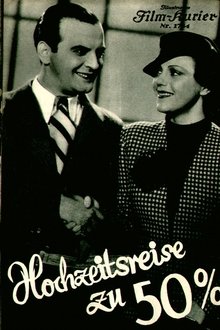 Hochzeitsreise zu 50% movie poster