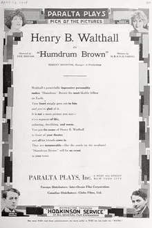 Humdrum Brown movie poster