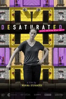 Desaturated movie poster
