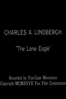 Lindbergh's Flight from N.Y. to Paris movie poster